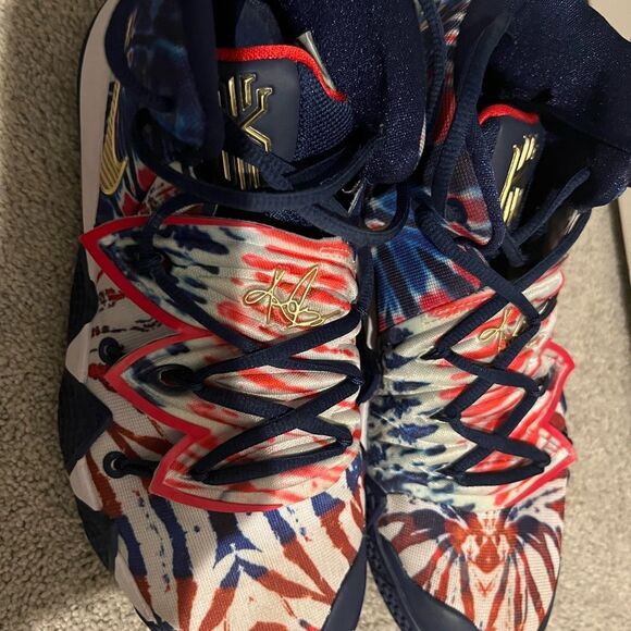 Nike Kybrid S2 Tie Dye USA Size 9.5 CQ9323-400 - Picture 2 of 14